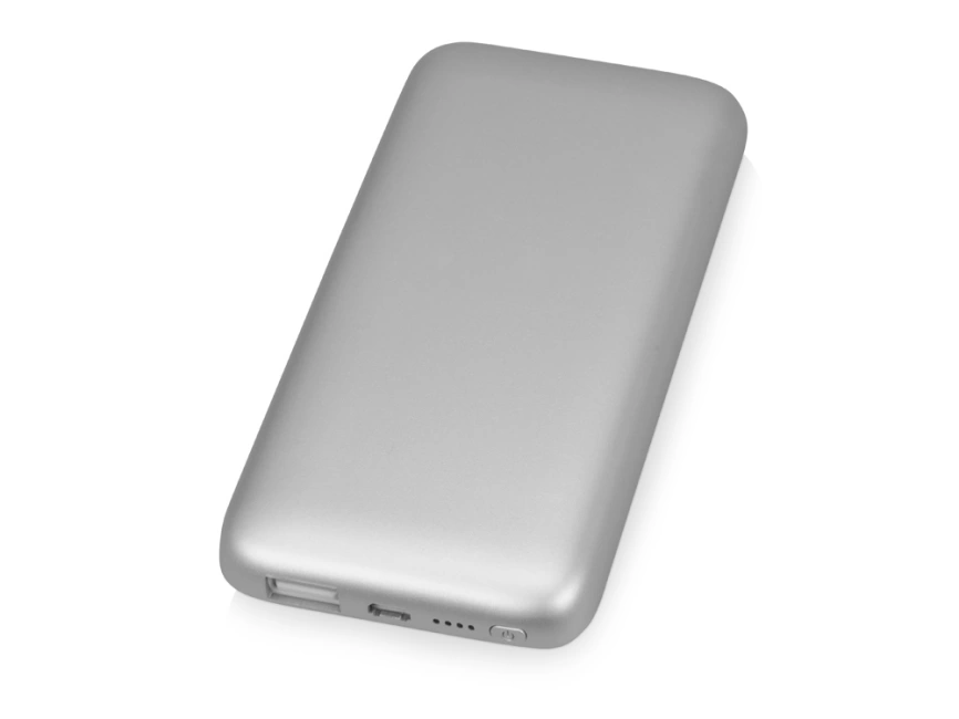 Портативное зарядное устройство XOOPAR BUBBLE BANG, 5 цветов подсветки, 5000 mAh, серебристый фото 4