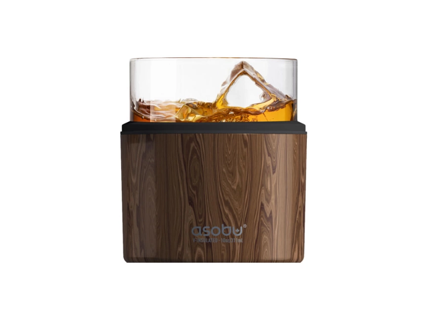 Тумблер для виски WHISKEY KUZIE, дерево фото 1
