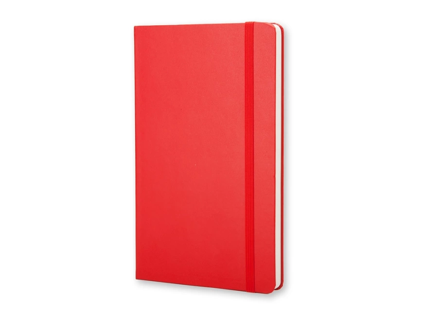 Записная книжка Moleskine Classic (нелинованный) в твердой обложке, Large (13х21см), красный фото 1