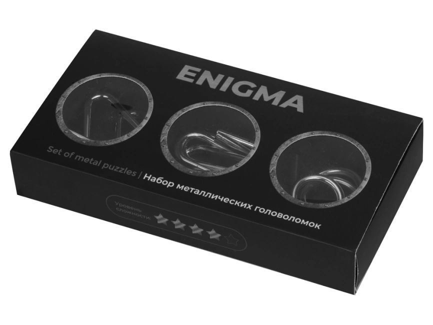 Набор из 3 металлических головоломок в мешочках Enigma фото 6