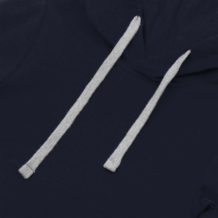 Толстовка с капюшоном детская Kirenga Kids, темно-синяя, 8 лет фото 8