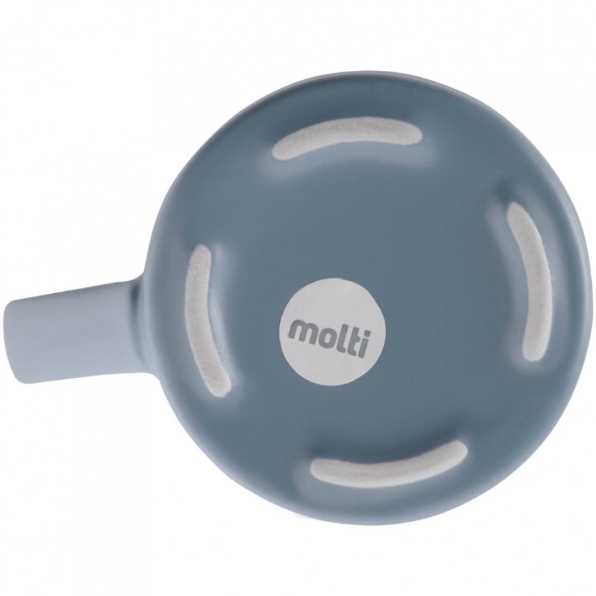 Кружка Modern Bell, матовая, серо-синяя фото 4