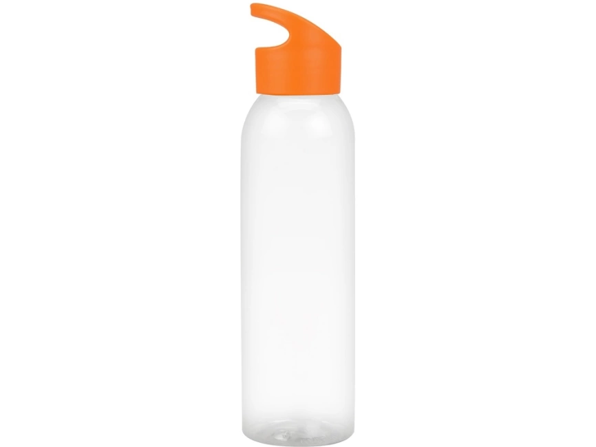 Бутылка для воды Plain 2 630 мл, прозрачный/оранжевый фото 2