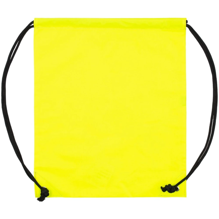 Рюкзак-мешок Manifest Color из светоотражающей ткани, желтый неон фото 6