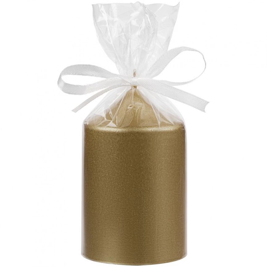 Свеча Lagom Care Metallic, золотистая фото 5