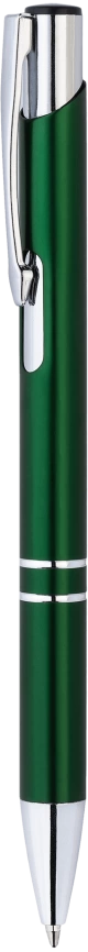 Ручка металлическая KOSKO, зелёная с серебристым фото 5