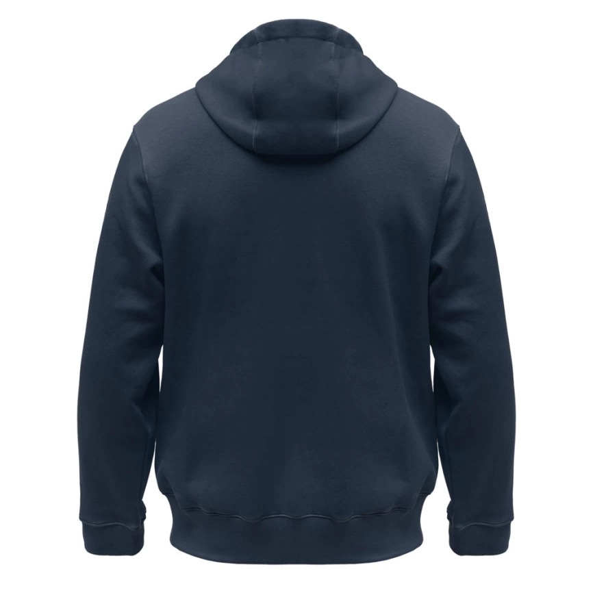 Толстовка мужская Hooded Full Zip темно-синяя, размер S фото 3