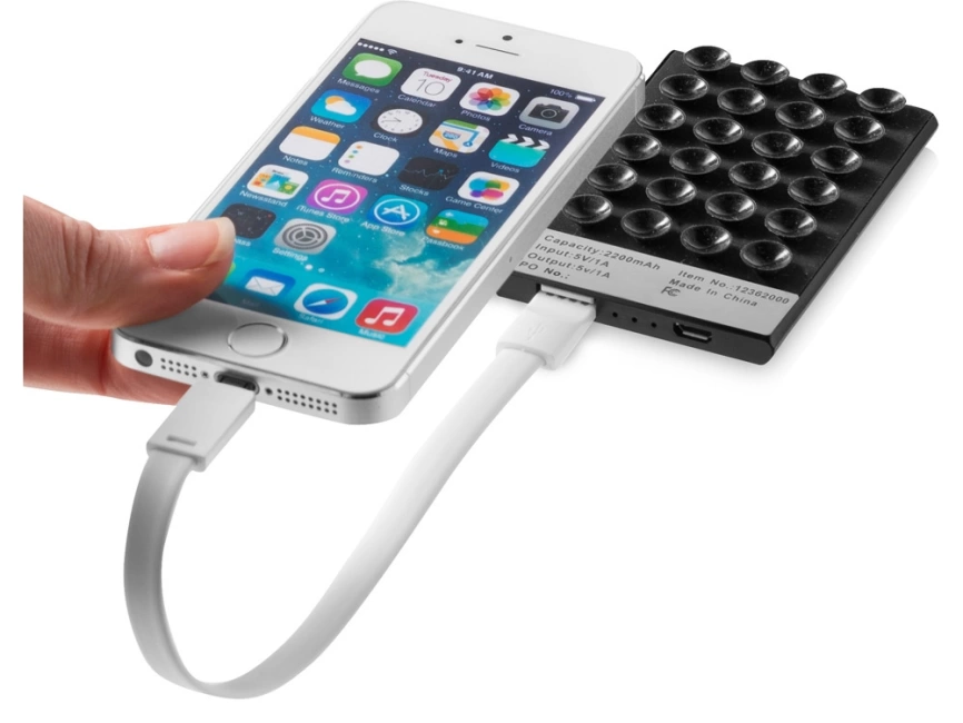 Портативное зарядное устройство PB-2200 Stinger, черный фото 1