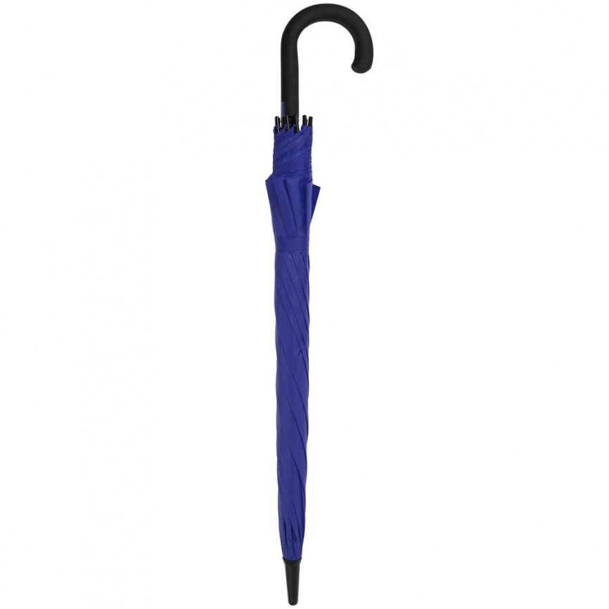 Зонт-трость с цветными спицами Bespoke, синий фото 4