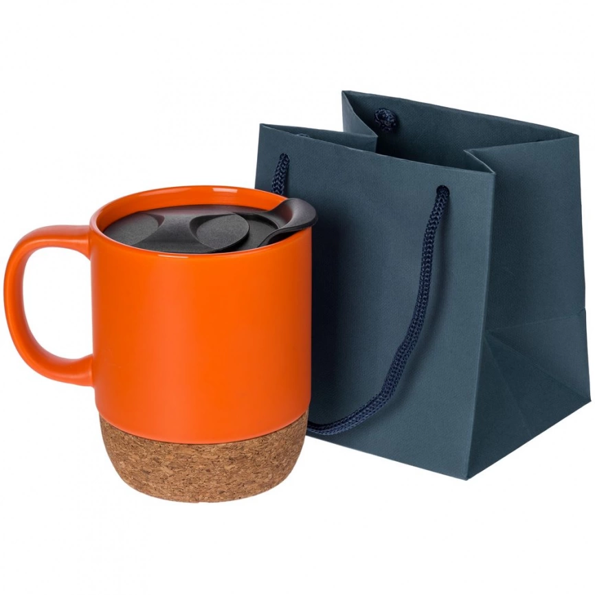 Пакет под кружку Cupfull, синий фото 4