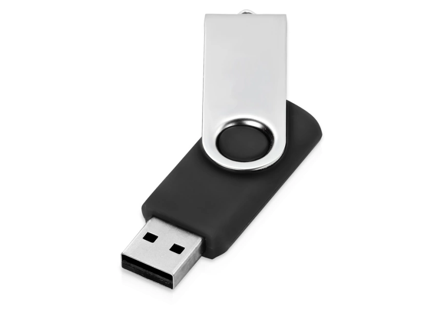 Флеш-карта USB 2.0 16 Gb Квебек, черный фото 2
