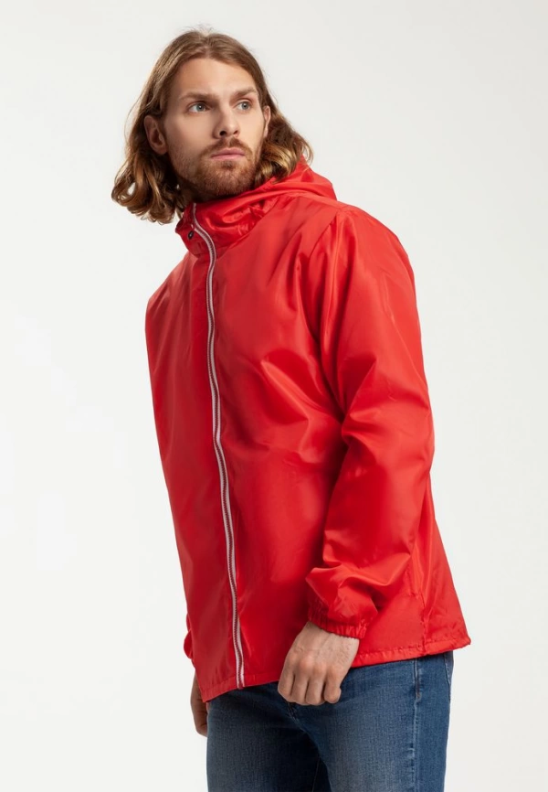 Ветровка мужская Fastplant красная, размер S фото 8