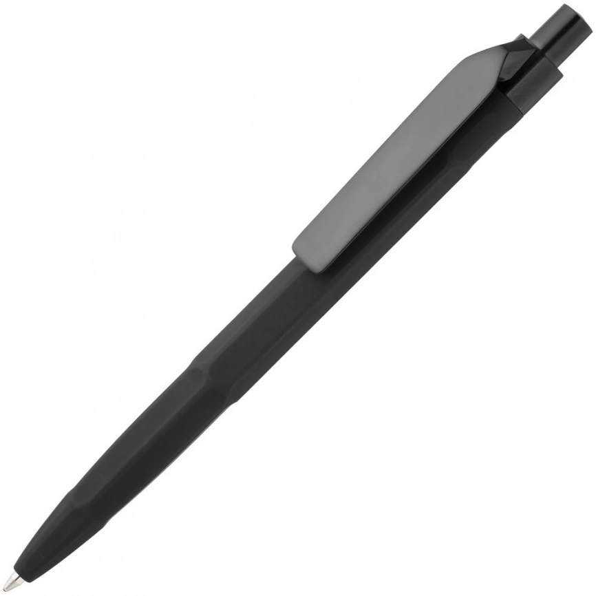Ручка шариковая Prodir QS30 PRP Working Tool Soft Touch, черная фото 1