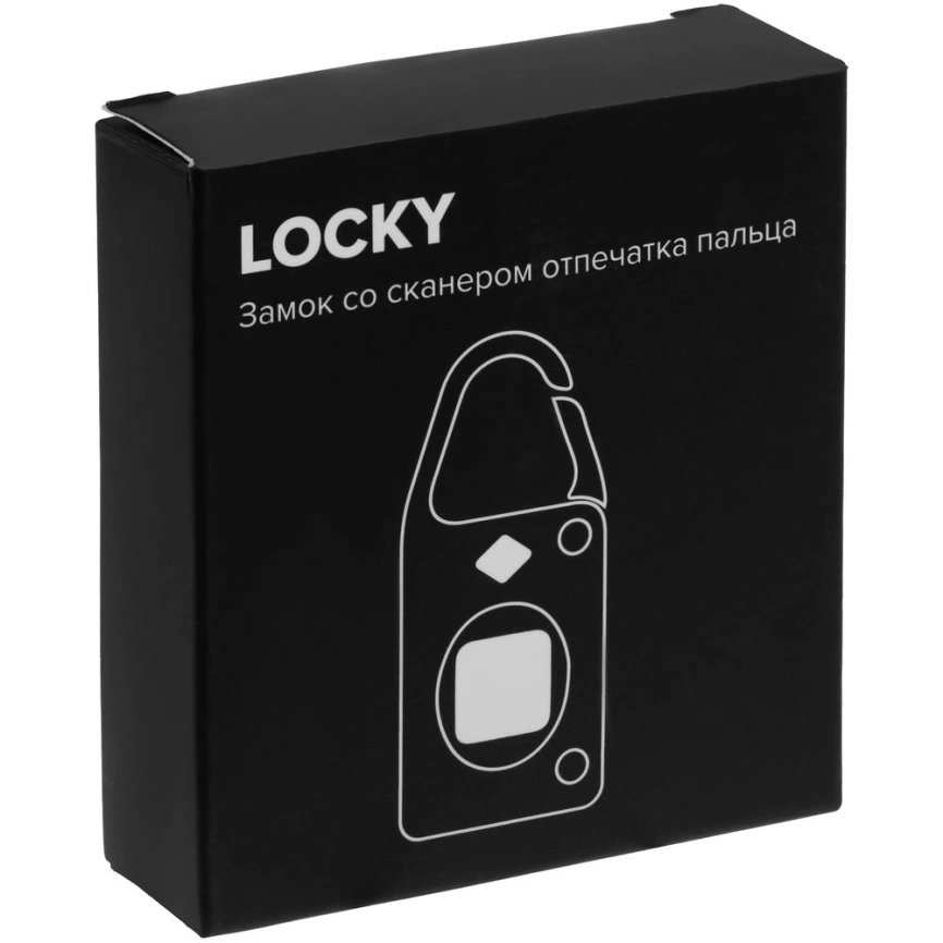Замок биометрический Locky, черный фото 1