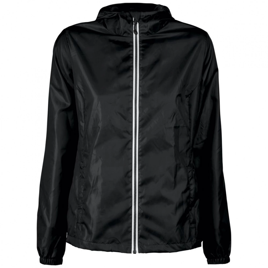 Ветровка женская Fastplant черная, размер S фото 1