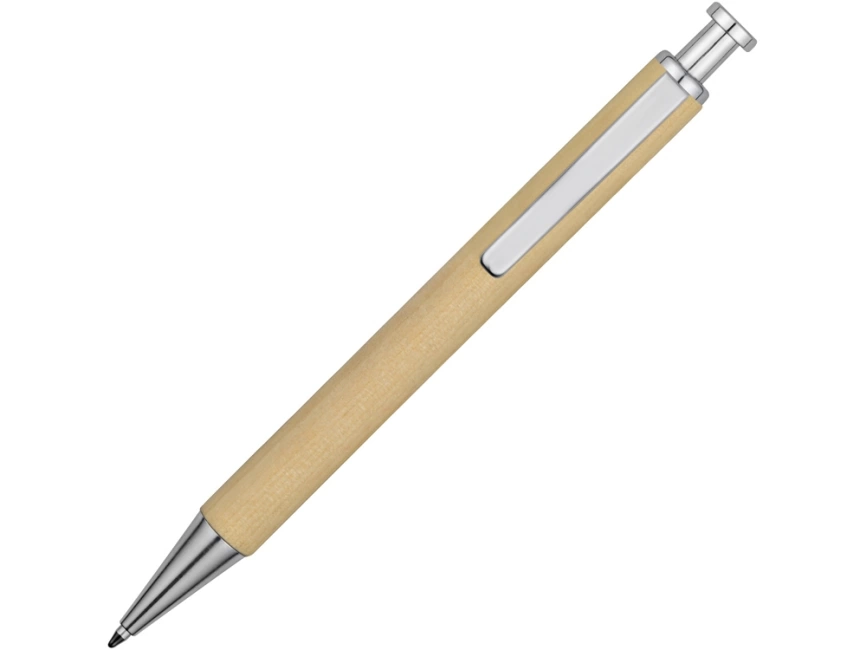 Ручка деревянная шариковая Twig, светло-коричневый фото 2