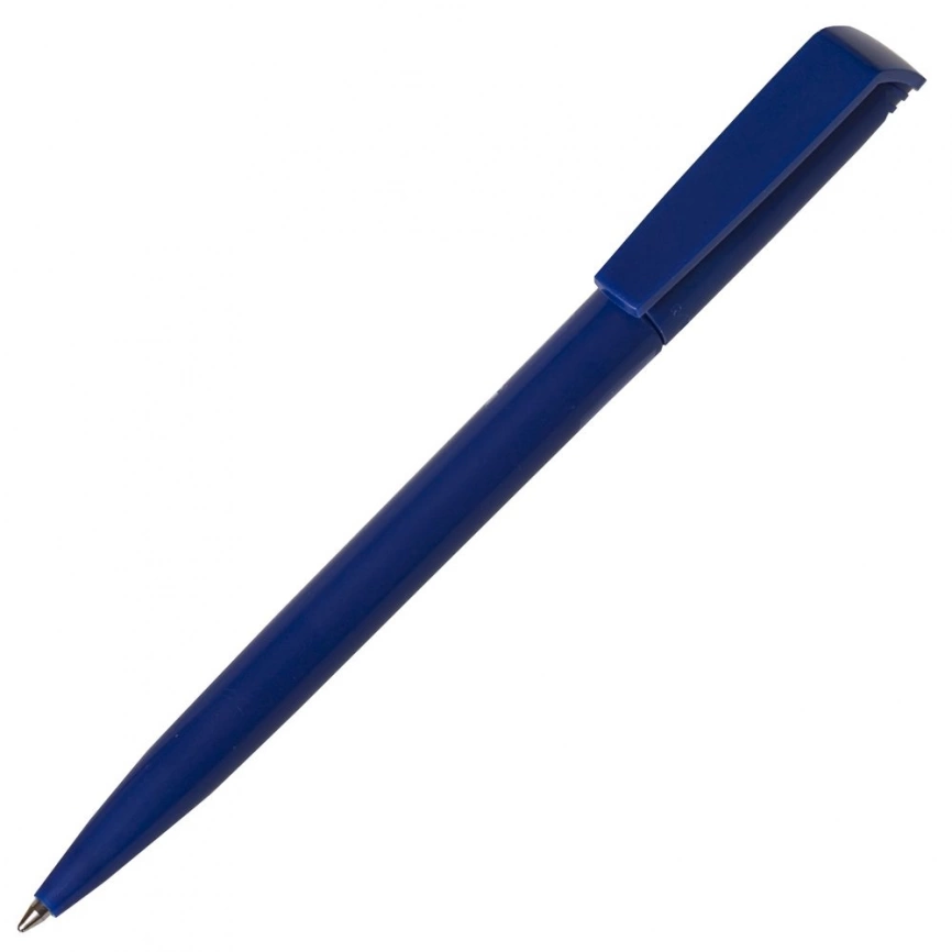 Ручка шариковая Flip, темно-синяя фото 1