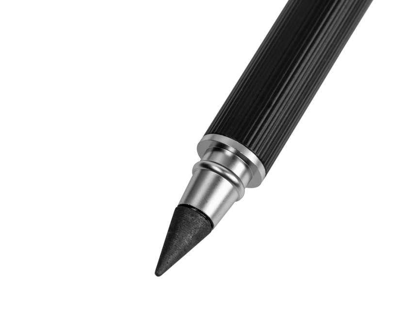 Металлическая ручка и вечный карандаш Van Gogh с рельефным покрытием, черный фото 5