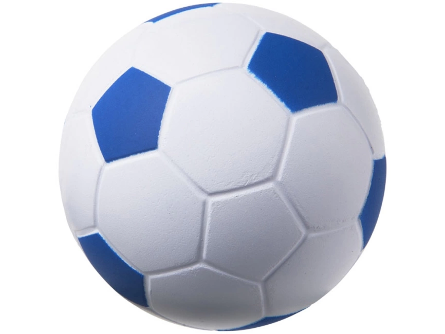 Антистресс Football, белый/ярко-синий фото 1