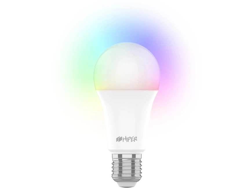 Умная лампочка HIPER IoT A60 RGB фото 1