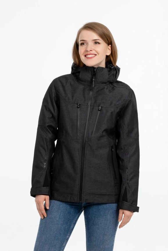 Куртка-трансформер женская Matrix серая с черным, размер S фото 9