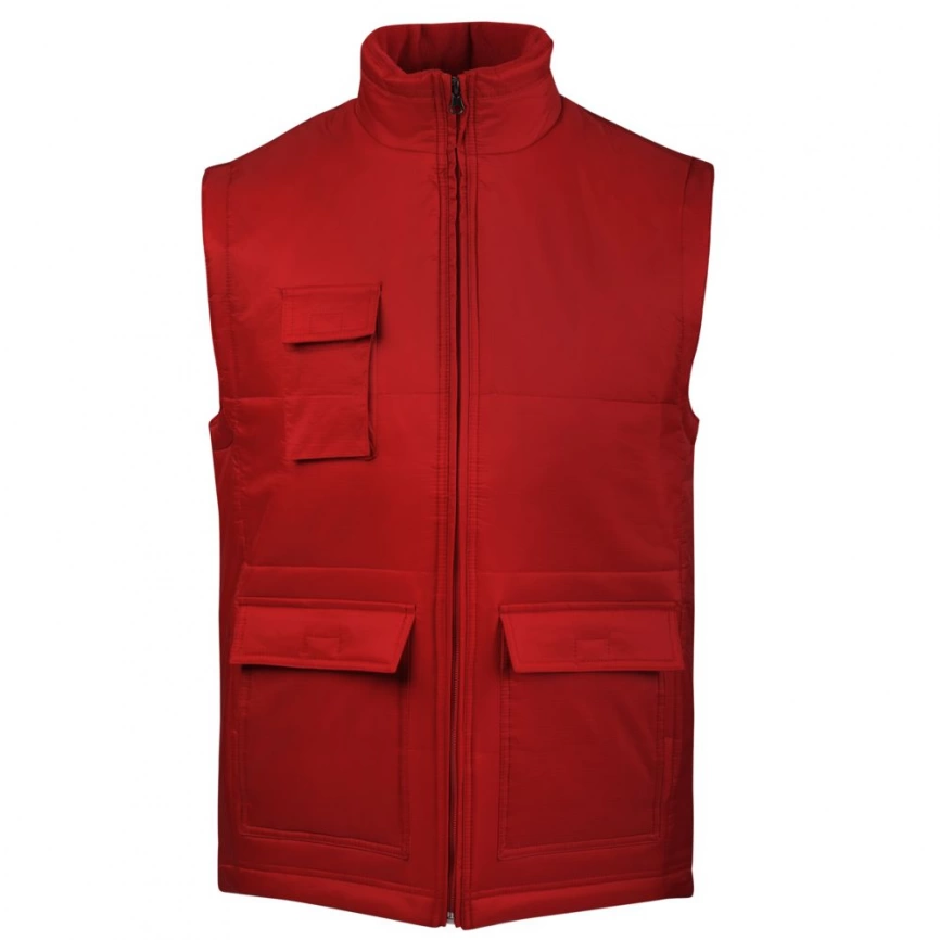 Жилет WORKER красный, размер XL фото 1