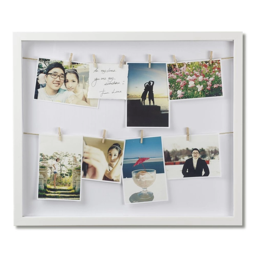 Панно для фотографий Clothesline Shadowbox фото 2