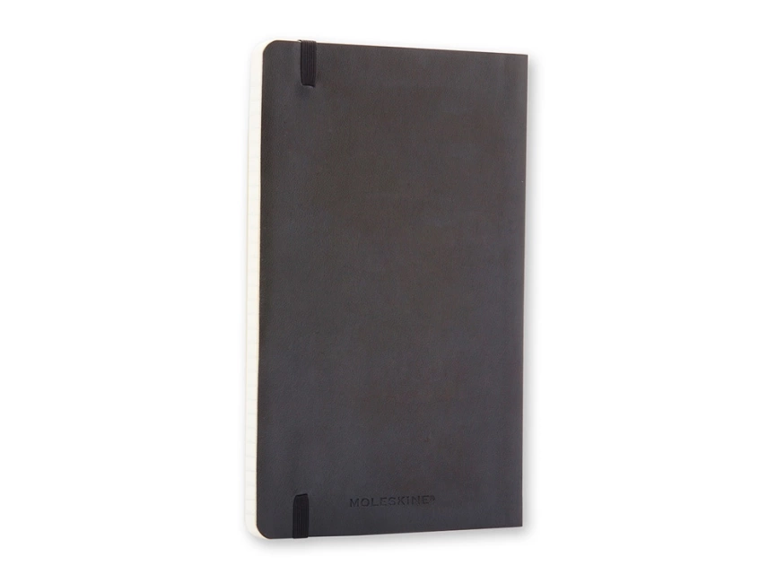 Записная книжка Moleskine Classic Soft (в линейку), Large (13х21см), черный фото 6