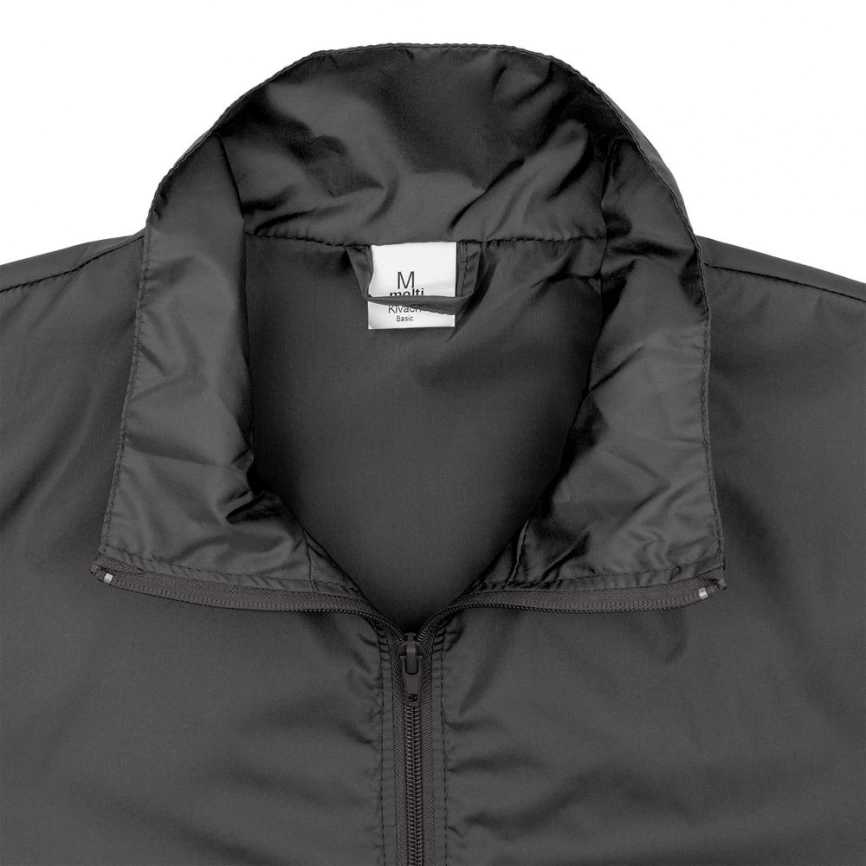 Ветровка Kivach Basic, темно-серая (графит), размер 3XL фото 4