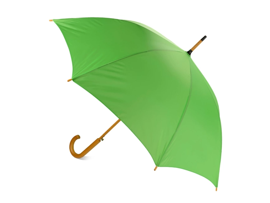 Зонт-трость Радуга, зеленое яблоко фото 2