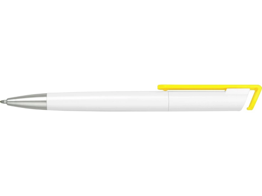 Ручка-подставка Кипер, белая с желтым фото 5