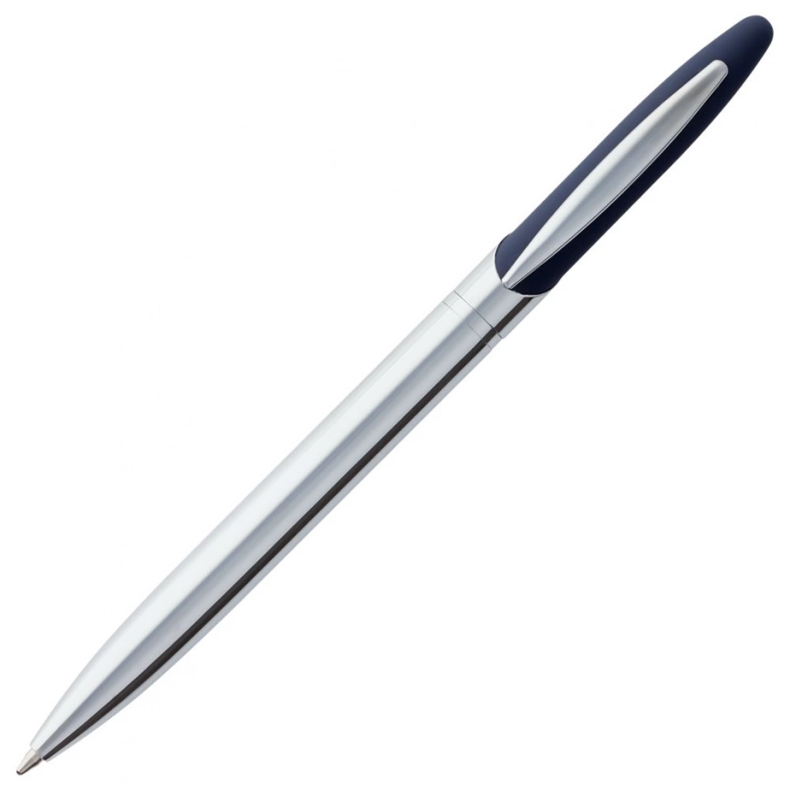 Ручка шариковая Dagger Soft Touch, синяя фото 2