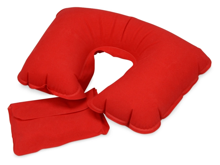 Подушка надувная Сеньос, красный фото 1
