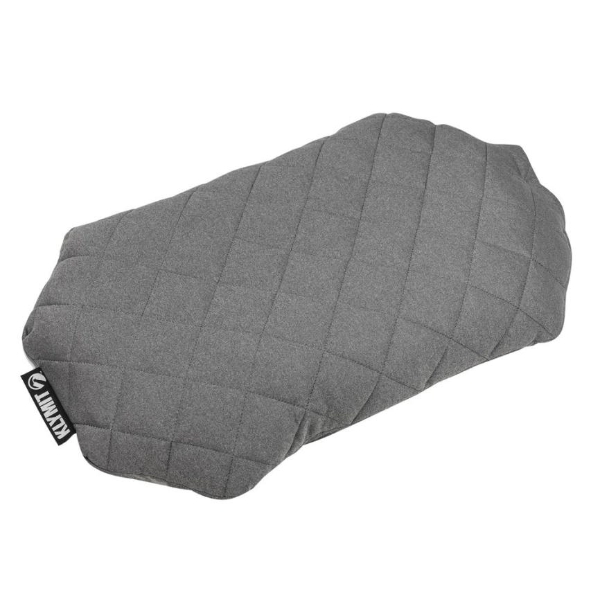 Надувная подушка Pillow Luxe, серая фото 1