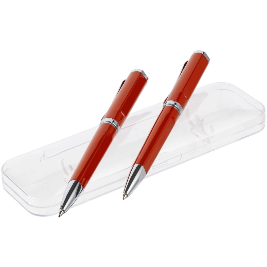 Набор Phase: ручка и карандаш, красный фото 1