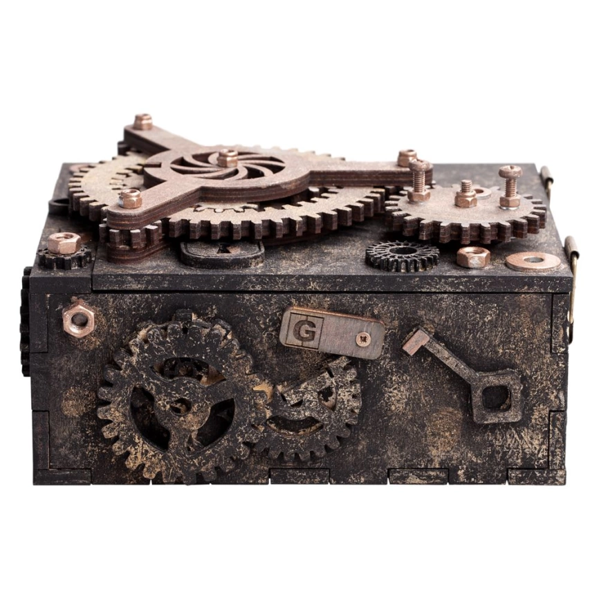 Шкатулка с секретом Gearbox, большая фото 2