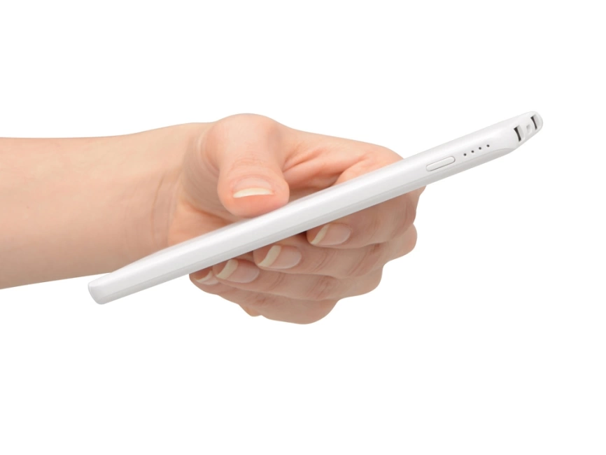 Портативное зарядное устройство Blank с USB Type-C, 5000 mAh, белый фото 3