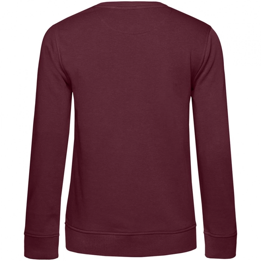 Свитшот женский BNC Organic, бордовый, размер S фото 2