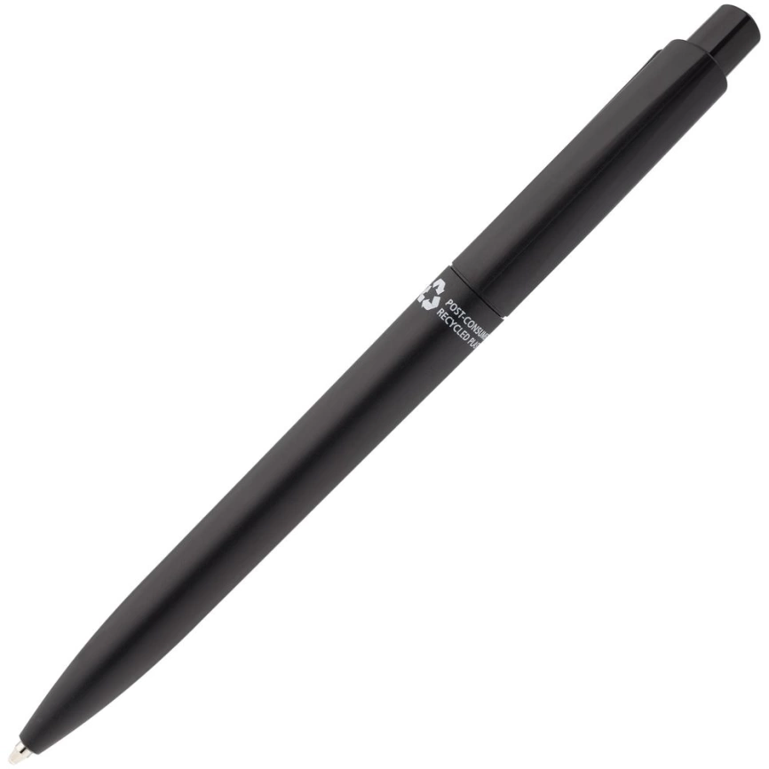 Ручка шариковая Crest Recycled, черная фото 4