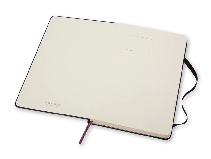 Записная книжка Moleskine Classic (в линейку) в твердой обложке, Pocket (9x14см), черный фото 2