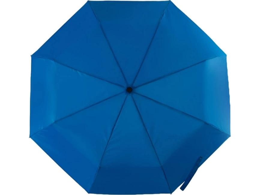 Зонт Picau из переработанного пластика в сумочке, синий фото 4