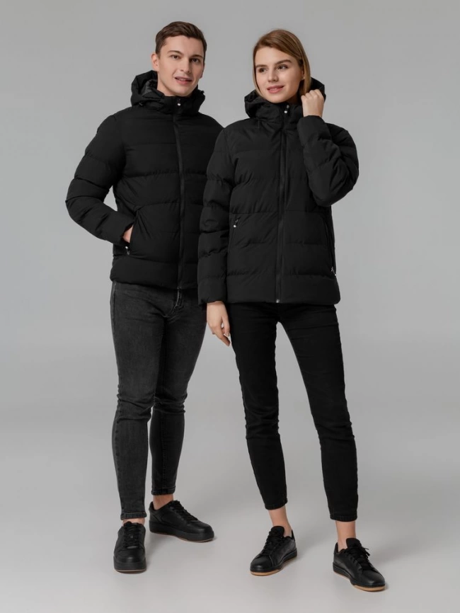 Куртка с подогревом Thermalli Everest, черная, размер L фото 18