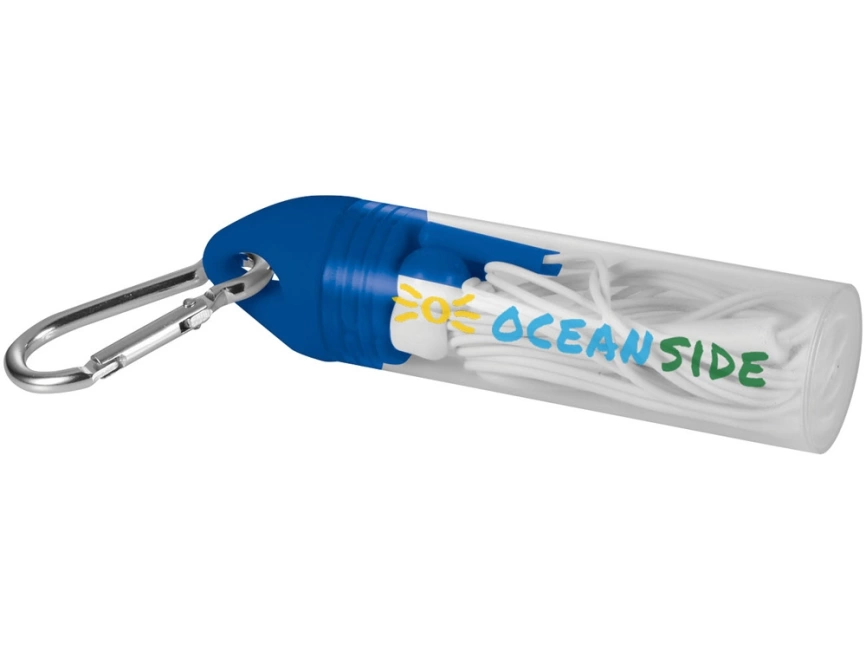 Наушники Earbuds, ярко-синий фото 4