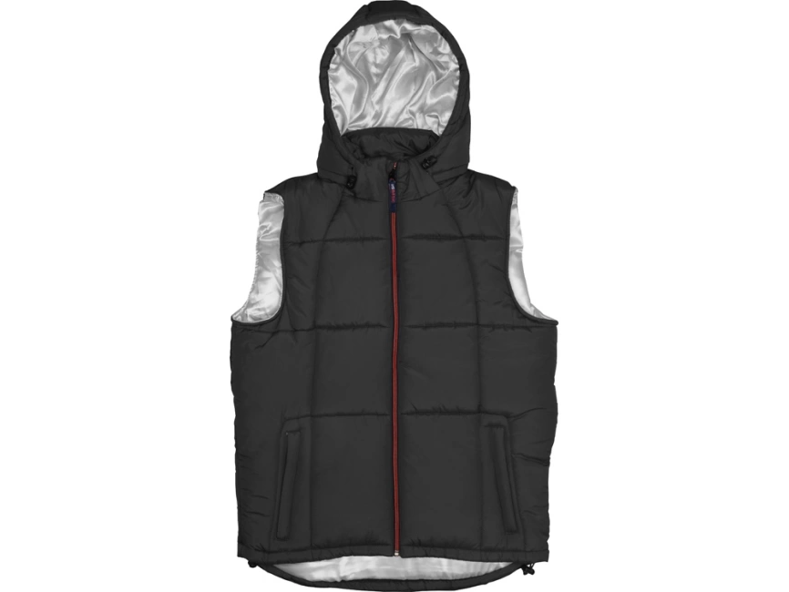 Жилет Vigour мужской, черный/стальной фото 1
