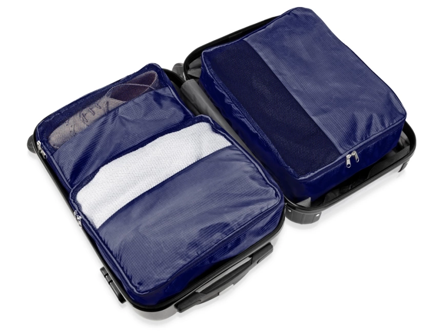 Комплект чехлов для путешествий Easy Traveller, темно-синий фото 3