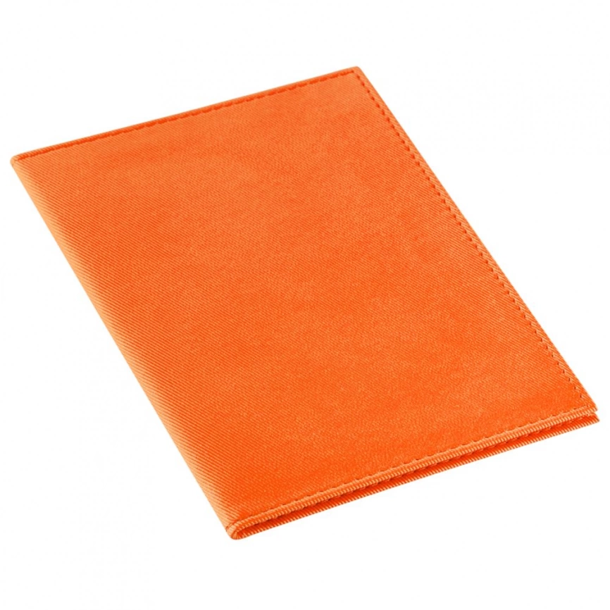 Обложка для автодокументов Twill, оранжевая фото 1