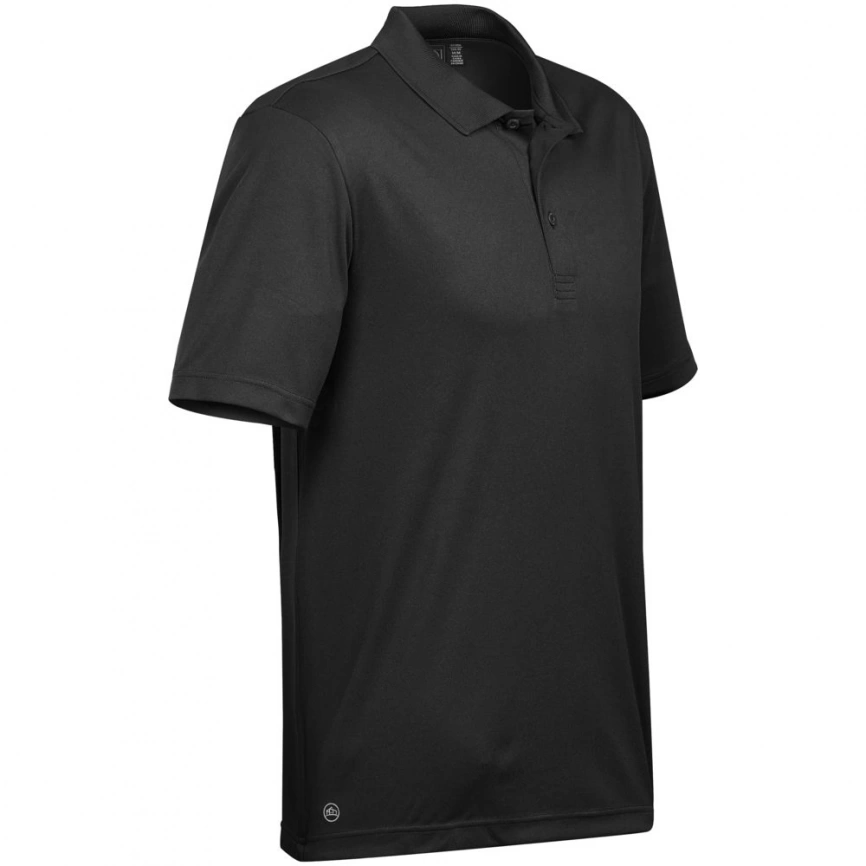 Рубашка поло мужская Eclipse H2X-Dry черная, размер L фото 2