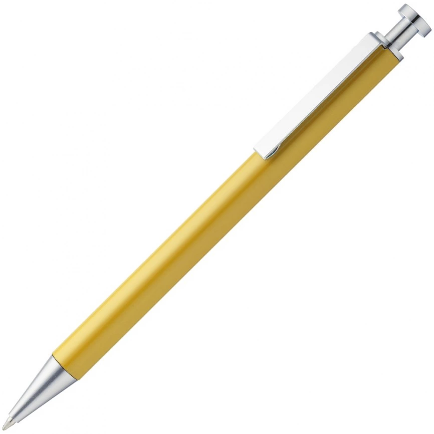 Ручка шариковая Attribute, желтая фото 1