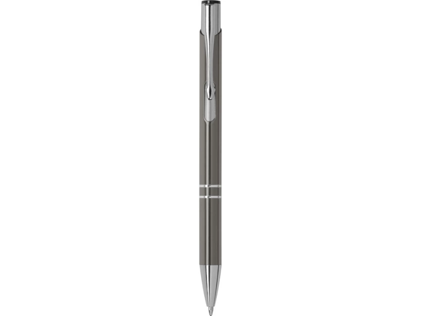 Ручка металлическая шариковая Legend, темно-серый фото 2