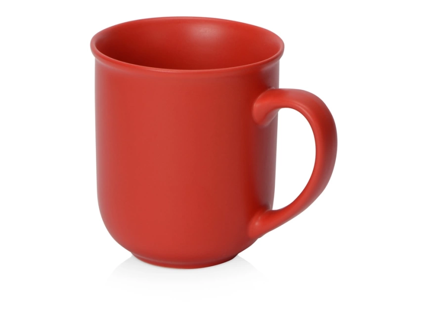 Матовая кружка Susan 380мл в цвете с двух сторон, красный фото 1